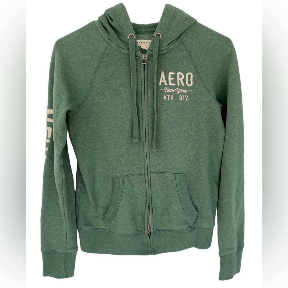 🟠AEROPOSTALE | GREEN HOODIE